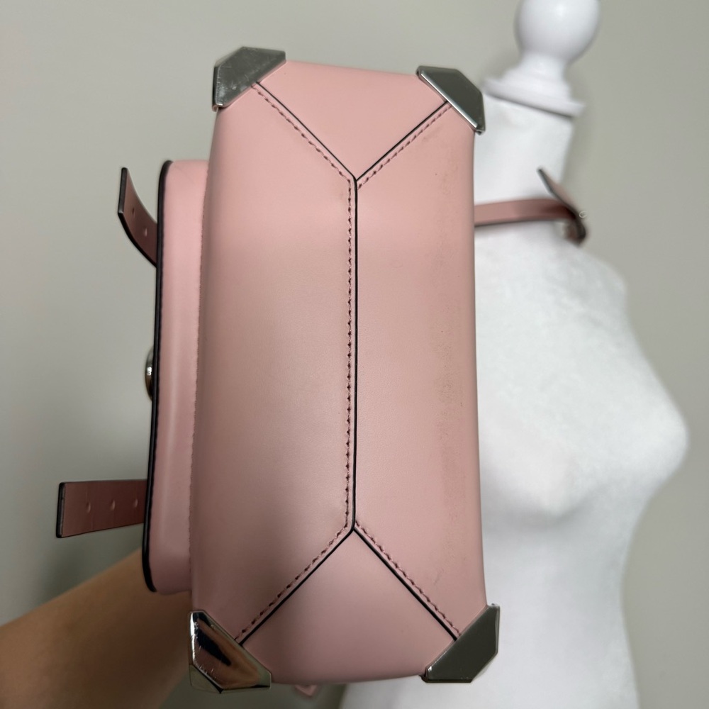 Michael Kors Pink Leather Manhattan Purse - Picture 4 of 15